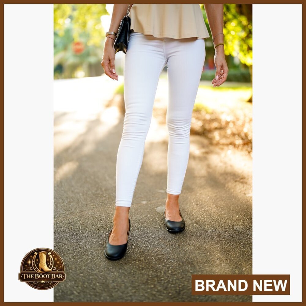 Comfortable Ballet Flats for Work, Slip-On Round Toe Office Shoes - Picture 7 of 7